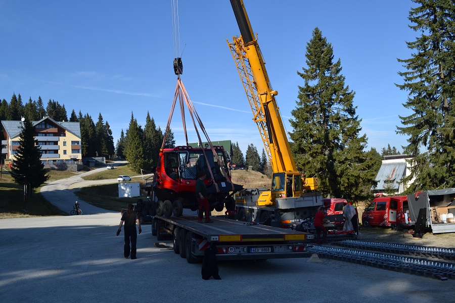 Martinské hole mají novou PistenBully 400