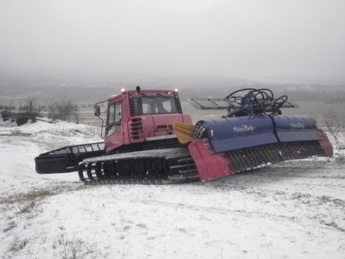 030 zaškolení obsluhy stroje PistenBully 200