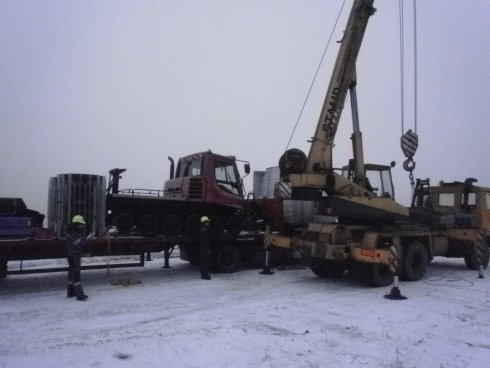006 skládání stroje PistenBully 200