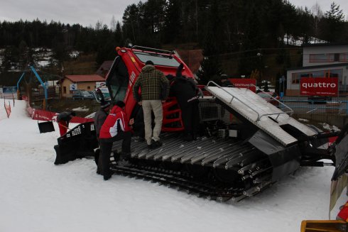 017 zaškolení PistenBully 400