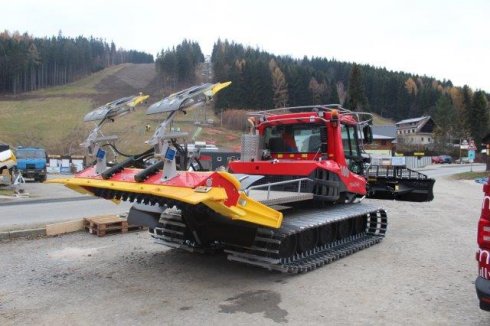 Karlov pod Pradědem - nový stroj PistenBully 100