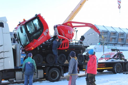 004 Skládání stroje PistenBully 600 W Polar SCR