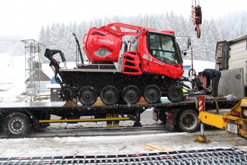 004 Skládání stroje PistenBully 400 W