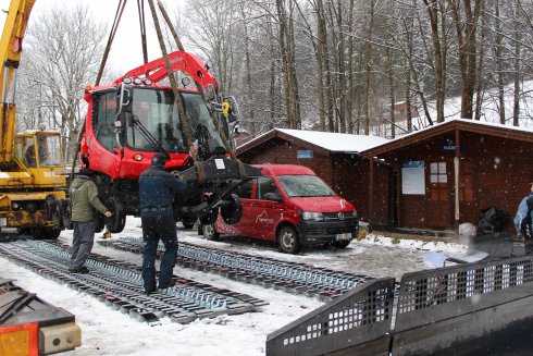 010 Skládání stroje PistenBully 400 W