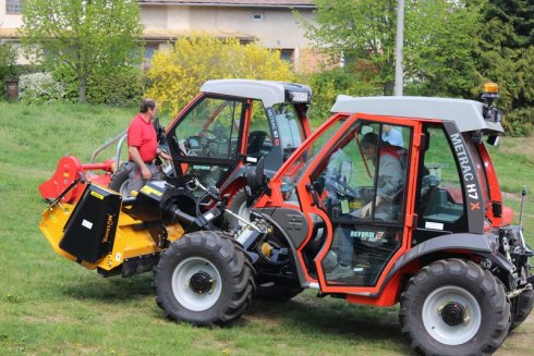 Předvedení v provozu Reform Metrac H7 X + H7 RX, školitel Helmut Franjkic a Rupert Edinger