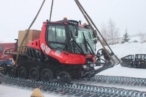 Ukládání na pásy - PistenBully 600 W Polar EU5