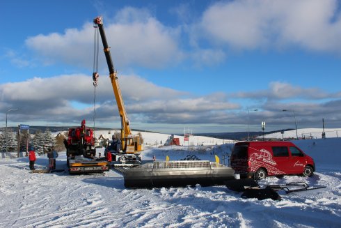 001 Skládání stroje PistenBully 600 W Polar SCR