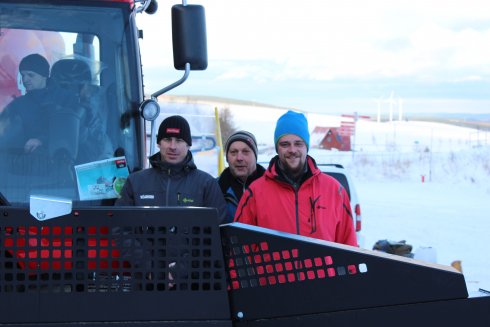 038 PistenBully 600 W Polar SCR, Petr Müller, Vlastimil Fouček, Lukáš Kadeřábek